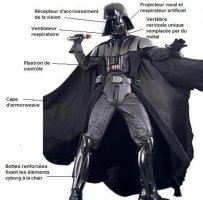 Armure de Dark Vador (darth Vader en anglais) Personnage du film "La (…)